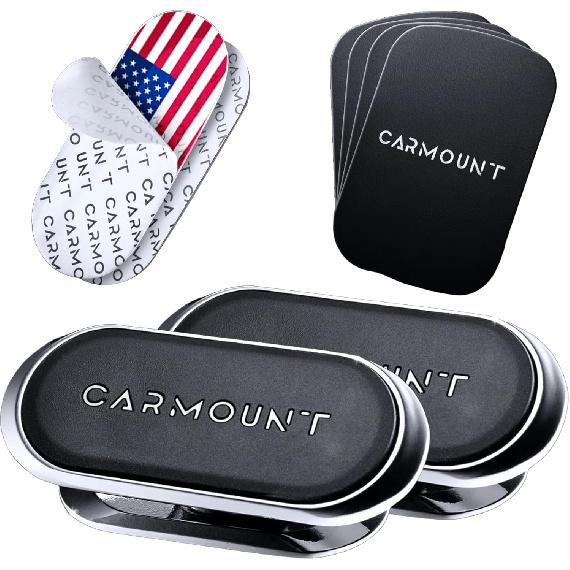 CARMOUNT F1 Dashboard Car Mount | Magnetic Phone Holder for Car, Ultra Strong 8X N52 Magnets, 360° Rotation, Universal Dash Mount for All Cell