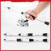 Long Range Casting Retractable Short Section Lure Rod 1.8 2.4M Lightweight Portable For Rivers Lakes