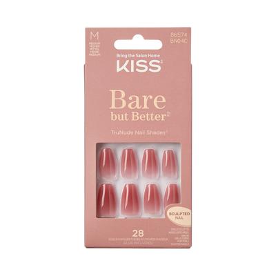 Kiss Artificial Nails Bare But Better Bn04C