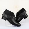 Men Leather Shoes Sneakers Mens Boots Fashion Casual Ankle Boots Man Male Platform Shoes for Men Designer Luxury Shoes