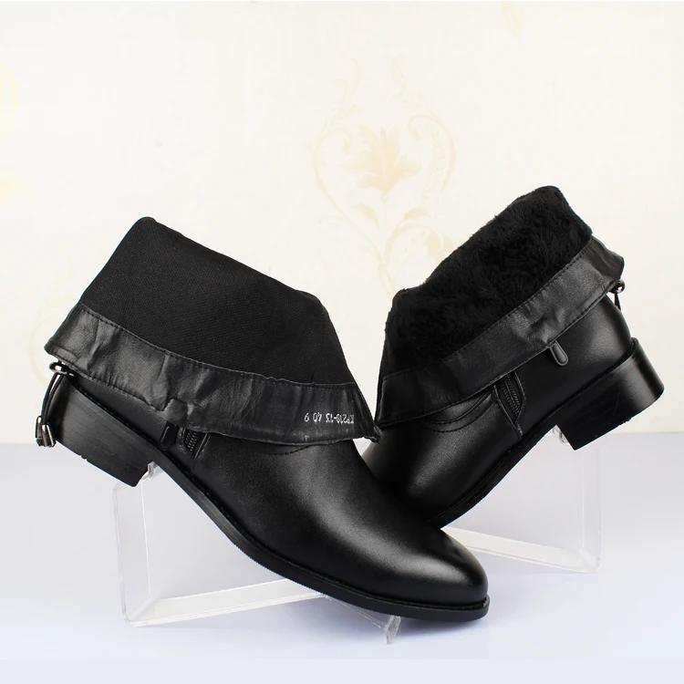 Men Leather Shoes Sneakers Mens Boots Fashion Casual Ankle Boots Man Male Platform Shoes for Men Designer Luxury Shoes