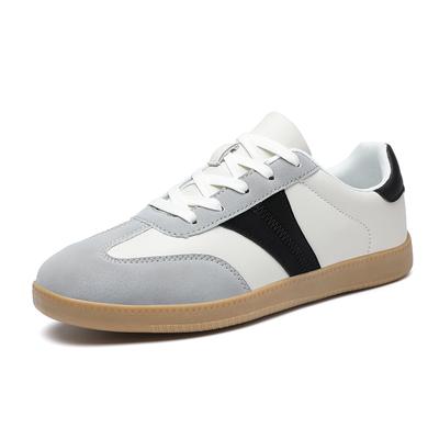 Scarpe da ginnastica da uomo, con lacci, per tutte le stagioni, scarpe casual, scarpe sportive, da tennis, basse