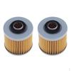 2x Plastic Universal Motorbike Fit XVS1100A CLASSIC 2000-2008