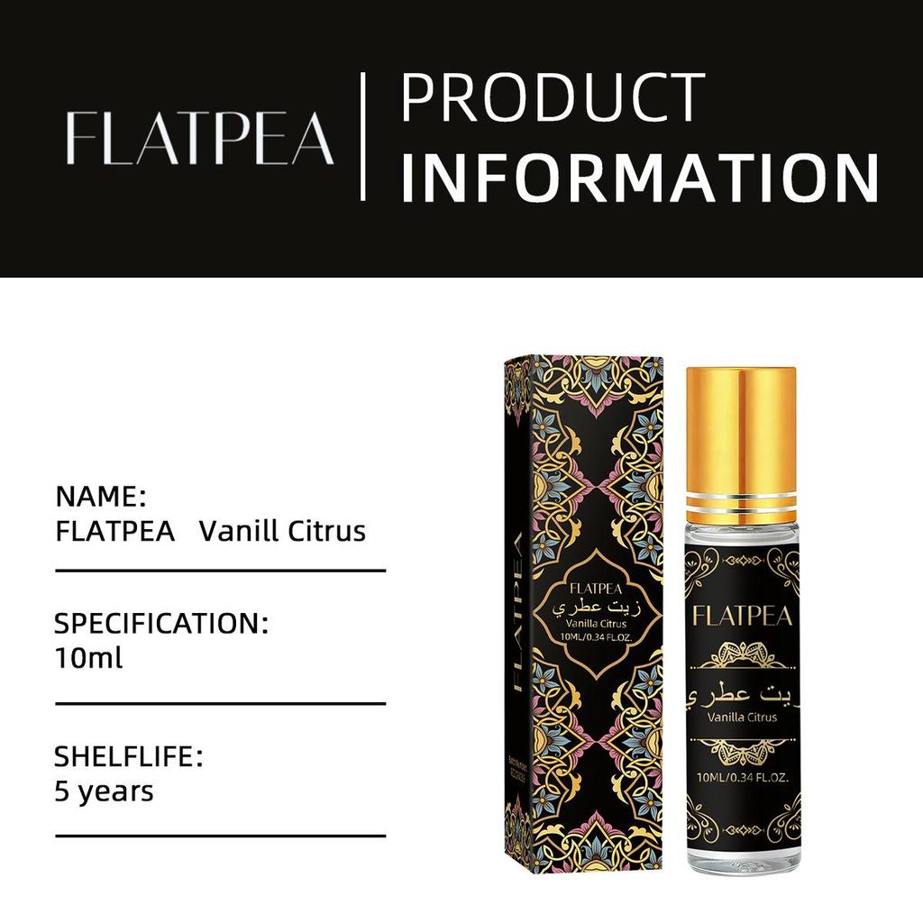 Elegant Unisex Ambergris Perfume Oil: Long-lasting, Charming, and Portable - 10ml