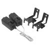 Safety Sensor Kit with Bracket 41A5034 Sensor Beam Eyes for Garage Door Opener DC5V‑6V