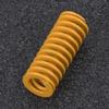 2pcs OD 10mm ID 5mm High Accuracy Steel Yellow Less Light Load Mould Die Spring (TF10*70mm)