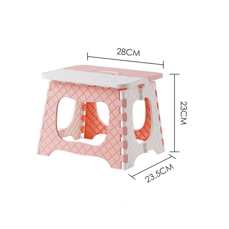 Multi Folding Plastic Purpose Step Stool Sturdy Seat Home Portable Camp Chair