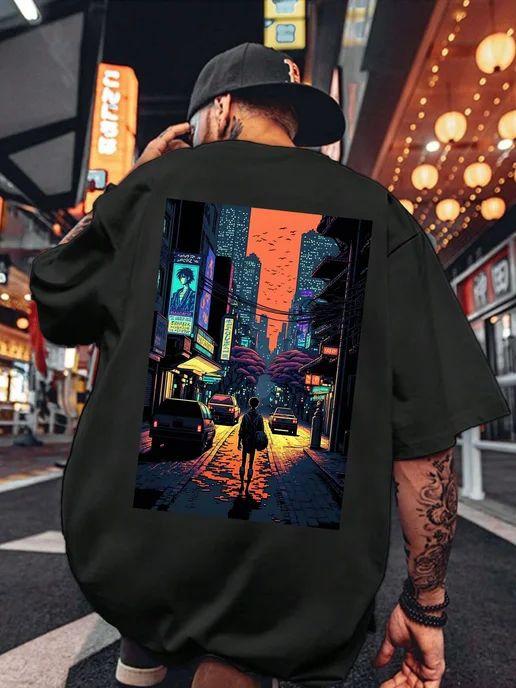 / Oversized T-Shirt Graphic