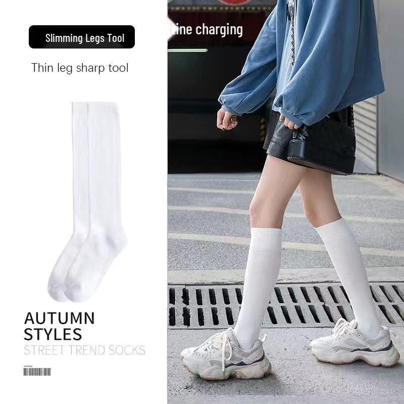 Women's Trendy Ostrich Chicken Feet Over-the-Knee Compression Socks for Spring, Autumn, and Winter