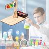 Wooden Diy Traffic Signal Light Model Science Experiment Set For Students