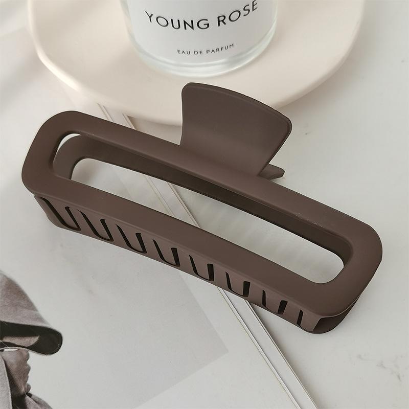 Exquisite Acrylic Claw Clip for Thick Hair - Large High-End Shark Hairpin