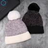 Winter New Hairball Decoration Cold-resistant Warm Comfortable Knitted Hat Outdoor Travel Comfortable Windproof Ear Protection Wool Hat