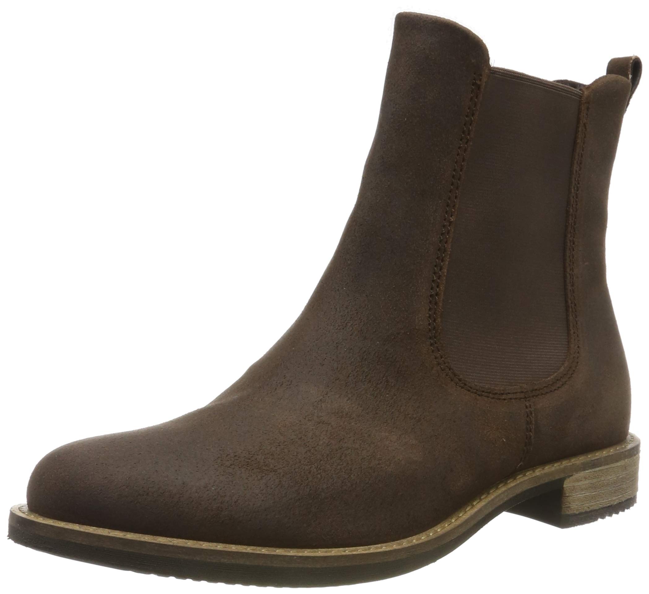 

ECCO Women s Sartorelle 25 Chelsea Boots, Brown Coffee 5072, 8