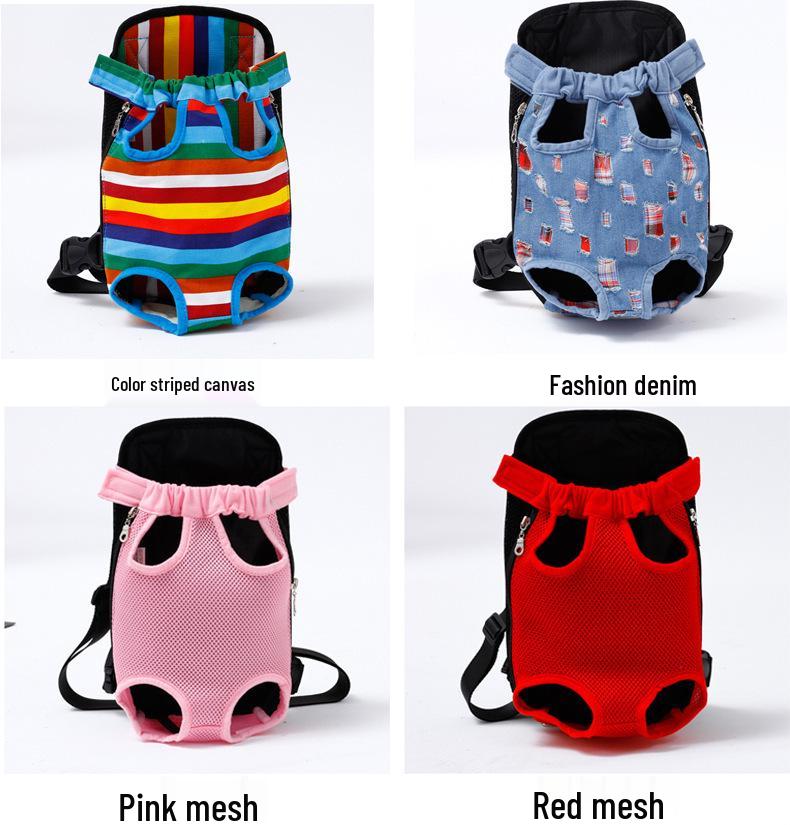 Atmungsaktiver Reise-Haustierrucksack für Hunde