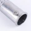 5pcs/set Silvery American Metal Threaded Head Alloy Broom Handle, Metal Roller Bar Mop Rod Extensions, Cleaning Brush Extension Rod Connector Fittings