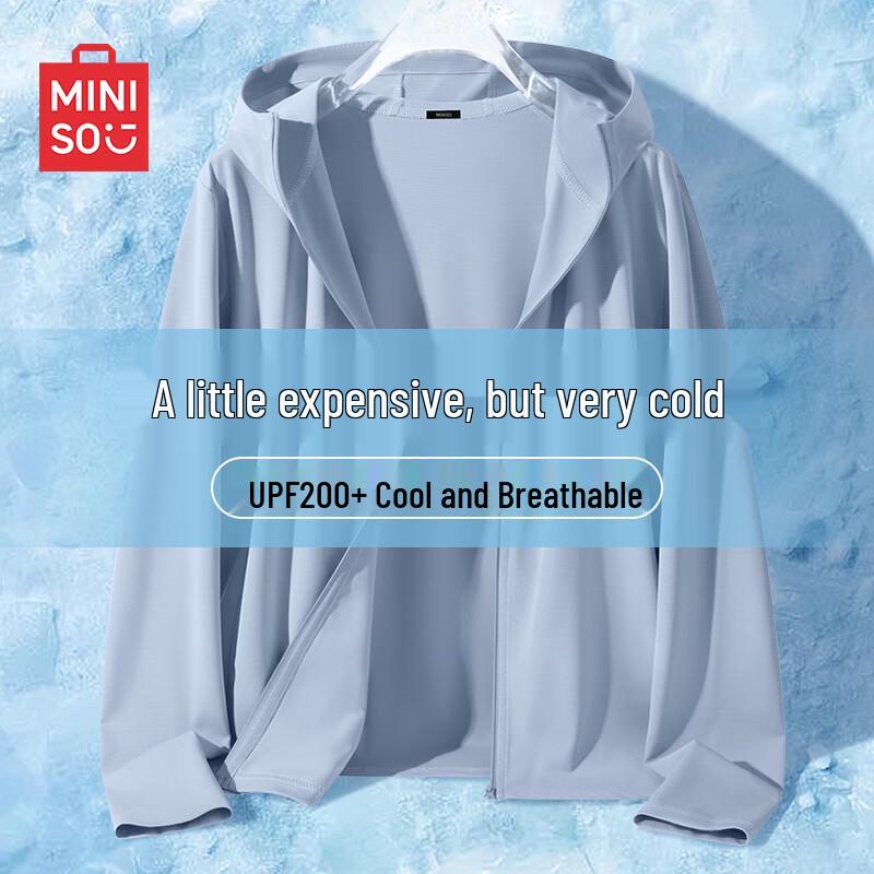 MINISO Men s Ice Silk UV Protection Hoodie M