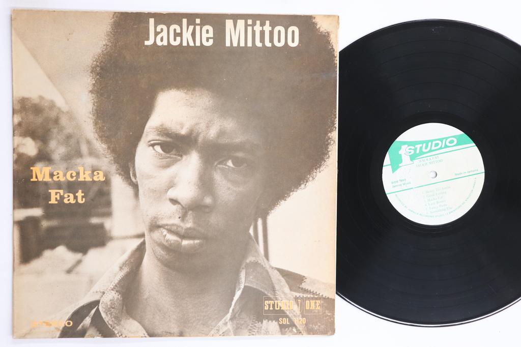 LP Record JACKIE MITTOO Macka Fat SOL1120 Studio One Jamaica Reggae Ska Dub Used