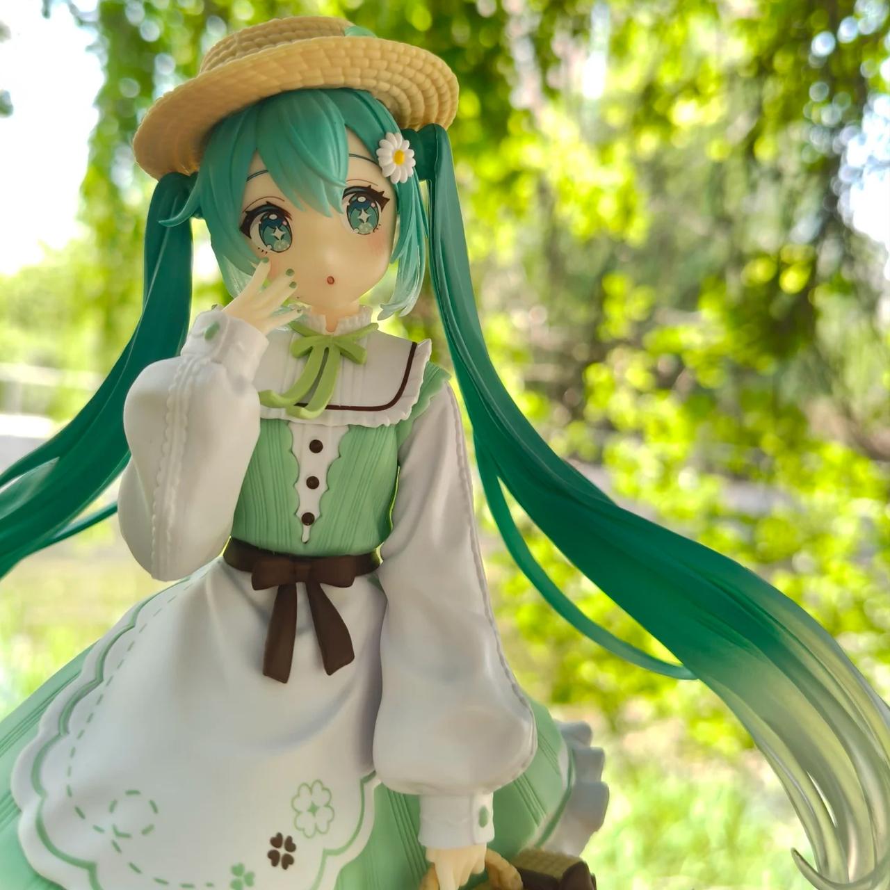 Fashnics 20Cm Fashion Hatsune Miku Country Anime Figure Toys Action Statuette Pvc Model Collection Doll Birthday Present