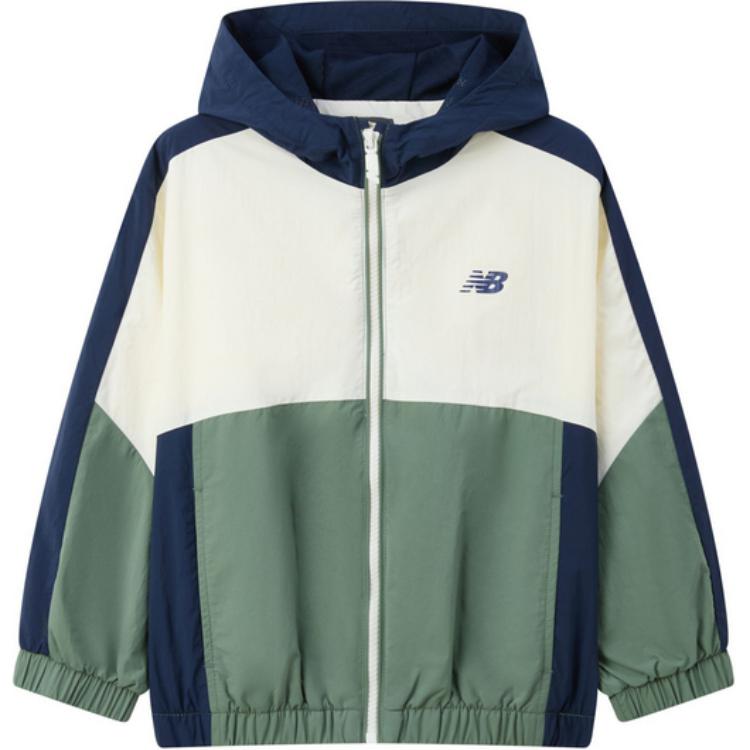 New Balance Jacket Navy Blue Children Aged 3 7 Years Old 7AF1E023-NV 110