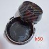 Carbon Fiber Weave No Logo Car Wheel Center Caps T75 K60 R60 56MM Wheels Hub Cap Rim Hubcaps Dust Cover Replace Car Accessories