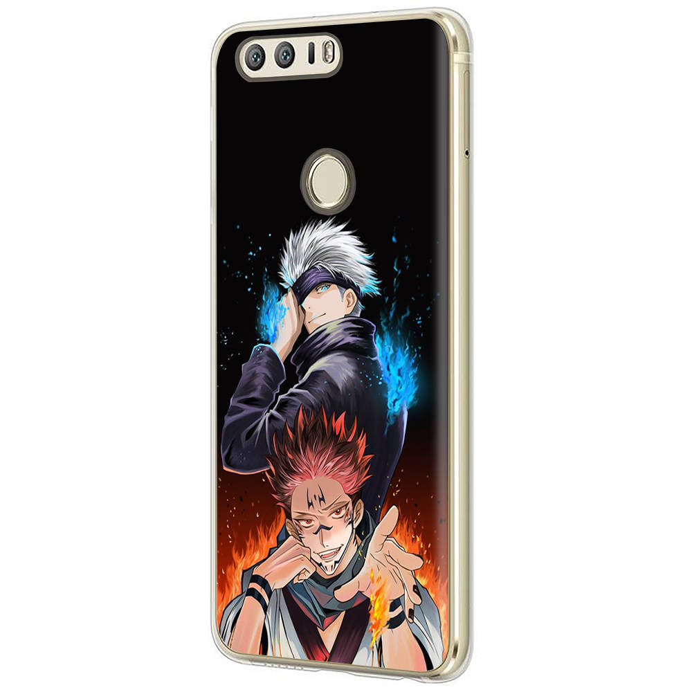 DT22 Jujutsu Kaisen Case for Samsung A04 A14 A23 A34 A54 M23 M33 M52 M53 Realme 10 9 C30S C35 C55 VIVO Y02S Y21 Y33S Y51 X80 Pro Clear Cover