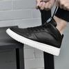 Echtes Leder Herrenstiefel Luxusmarke Schnürschuhe Herren Sneaker Mann Freizeitschuhe Handgefertigt Männerschuhe Freizeitspaziergang Stiefeletten