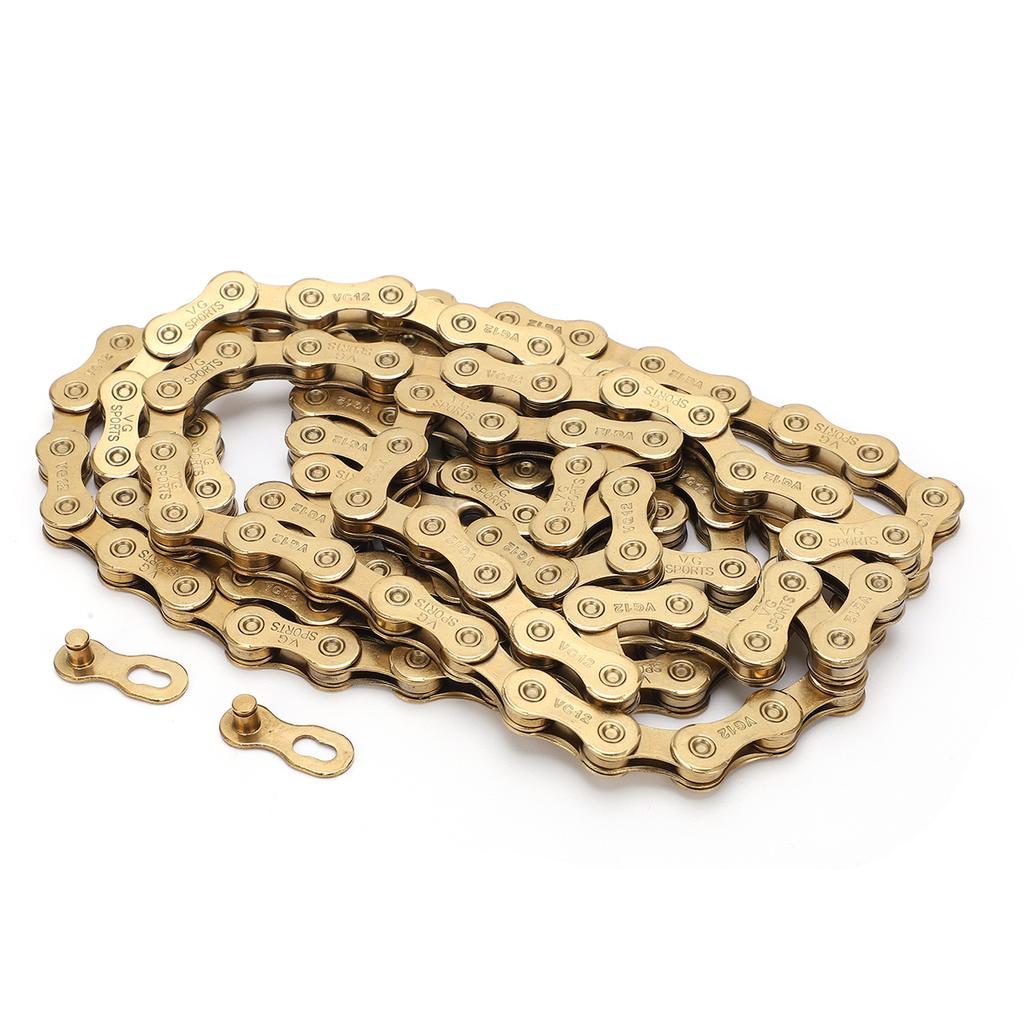 12 Speed Bike Chain 1/2x11/128 Inch 126 Links Lightweight Chain for Mountain Road Bike