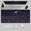 HD Airplane Speedometer Mouse Pads Plane Instrument Panel XXL Mousepad Non-slip Rubber Desk Mat Pc Gamer Deskmat Cockpit Playmat