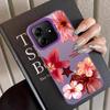 Cherry Flower Print Clear Case for Xiaomi Mi 11 Lite 13T 12T Pro Back Phone Cover