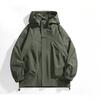Autumn and Winter New Trendy Outdoor Three-proof Jacket Single-shot Hooded Jacket Loose Jacket Top Jacket