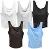 AIRism Sleeveless Bra Top S-4XL Quick-Dry with-Cups Tank Women 485345 NWT