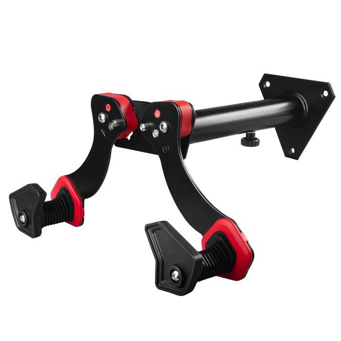 Porte Vélo Mural - Maclean - MC-449 - Acier - Charge Max 30kg - Couleur Noir