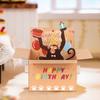 1pc Funny Monkey 3D Pop-Up Card Happy Birthday Paper Invitation Greeting Card for Kids Birthday Party Wedding Decor Supplies