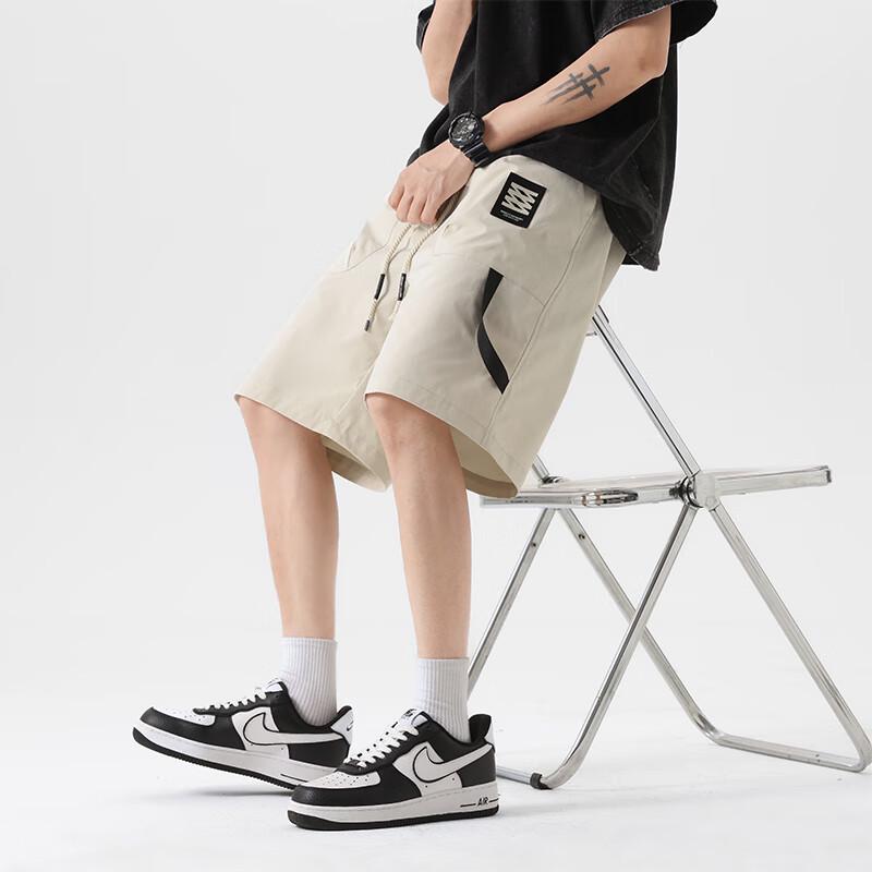 Men's Ice Silk Loose Cargo Shorts