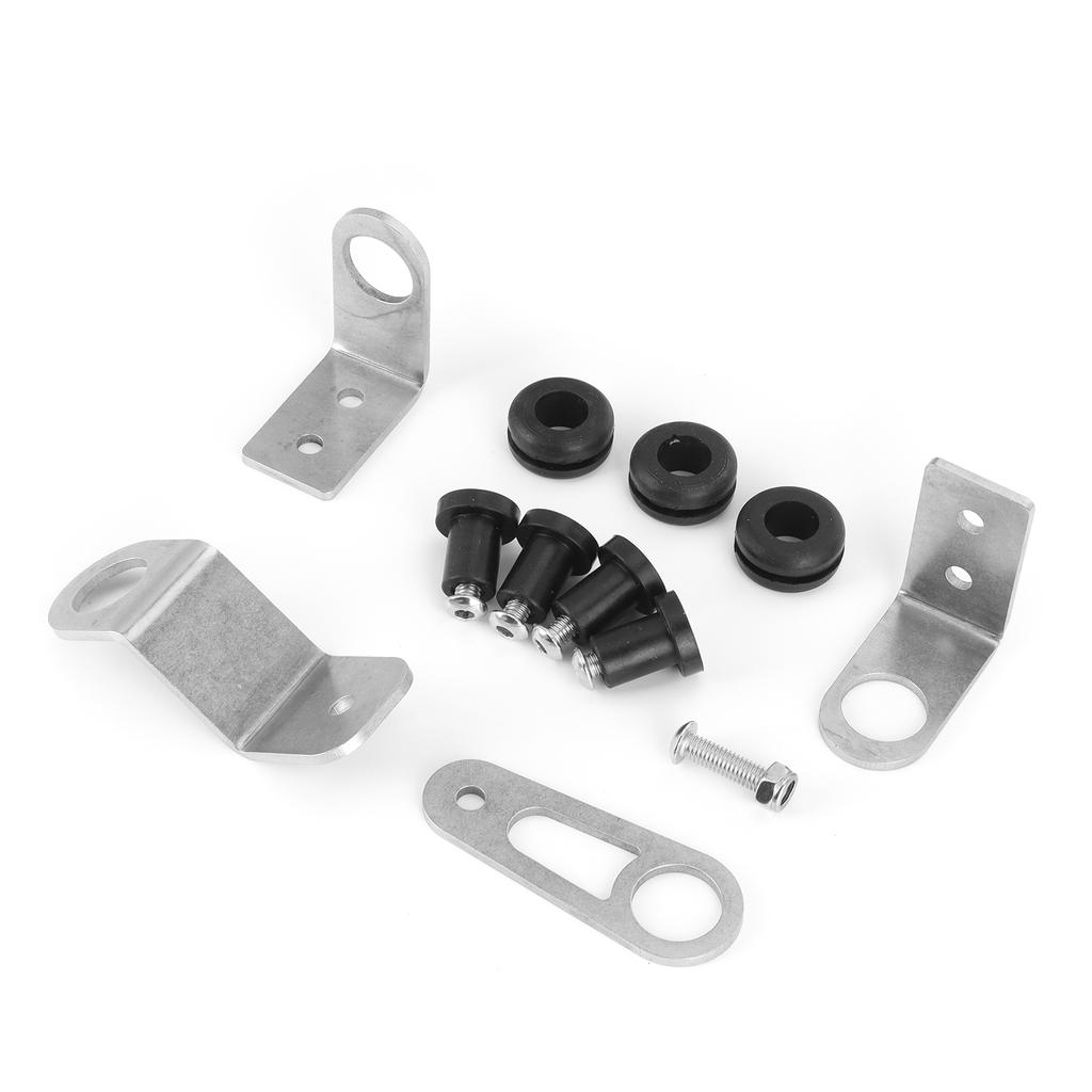 Radiator Bolt On Bracket Kit Fit for Honda Civic EG DC2 EK 1992 2000 K Swapped Chassis