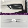 ABS Chromowana Ramka Dekoracyjna Osłona Lamp Przeciwmgielnych Przód Pasuje Do Vauxhall / OPEL Mokka Buick Encore 2017 2018 Akcesoria