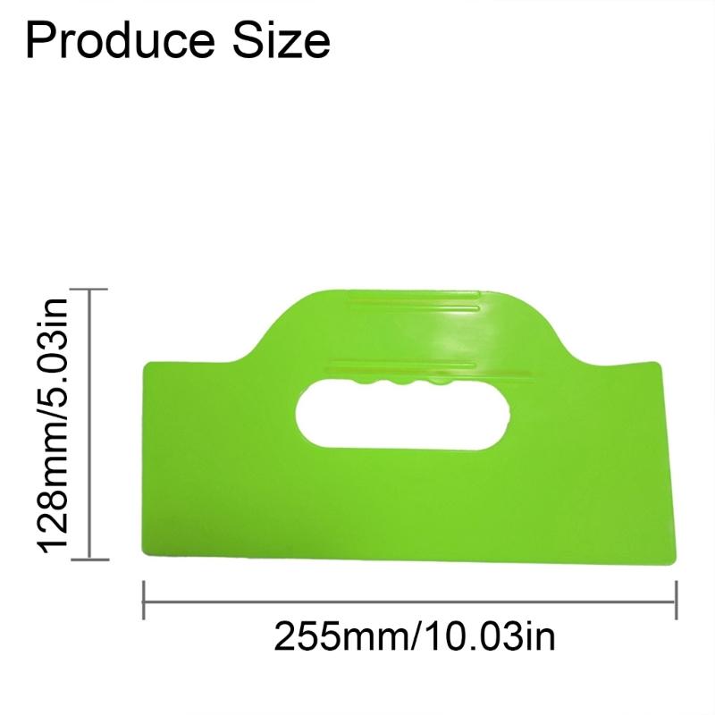 5Pcs  Plastic Putty Scraper Flexible Plastic Scraper For Taping Drywall Wall Painting Plastic Scraper For Spackling