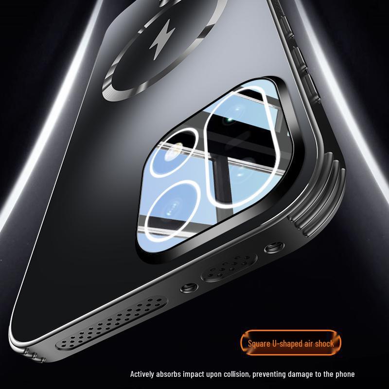 OnePlus 15 Phone Case with Lens Film - Full Coverage, Matte, Anti-Drop, Heat Dissipation, Magnetic, Lightweight