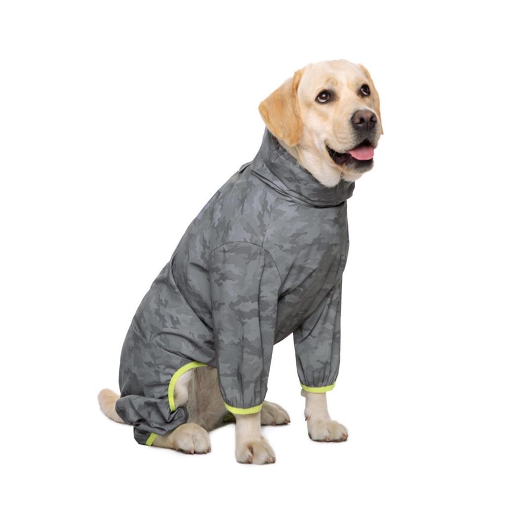 Waterproof Windproof Outdoor Raincoat For Medium To Large Dogs Golden & Labrador Rainwear Pet Dog Clothing