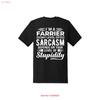Farrier T Shirt Blacksmith Funny Sarcastic Vintage Washed Soft Comfortable Breathable Top For Everyday Wear Casual Fashion