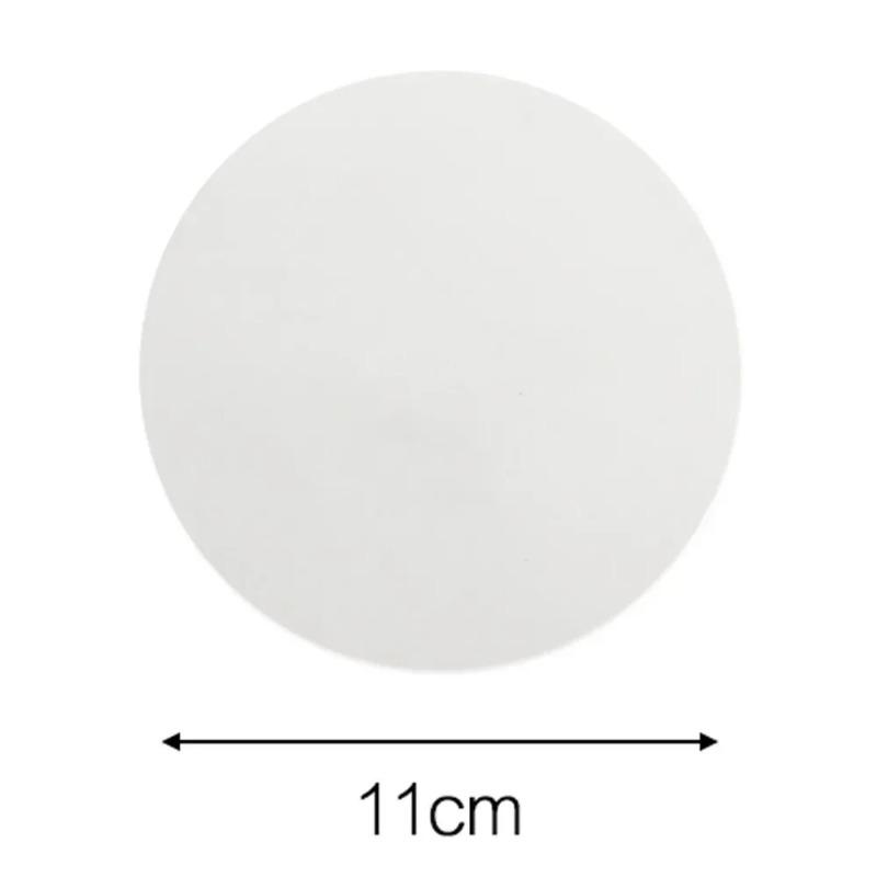 50/100/200/500PCS Disposable Hamburger Patty Separation Pads 11cm Round Hamburger Food Pads Paper Non-stick Oil Paper Baking Paper