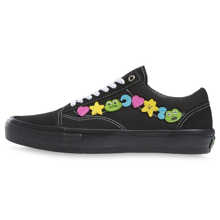 Vans Frog Skateboards x Skate Old Skool Black Men s VN0A5HF33LT EU 40.5