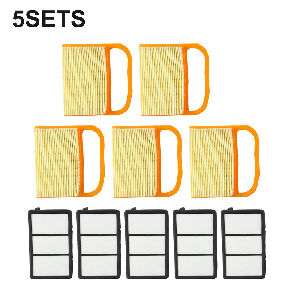 High Quality Practical Brand New Air Filter Set Replaces Cut-off 5 Set AIR FILTER SETS Chop Saw Circular Paper