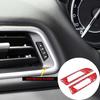 Red Carbon Side Air Outlet Pulley Button trim Cover For Maserati Ghibil 2014-22