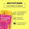 Carbamide Forte Multivitamin Gummies for Women | Multivitamin for Women' S Hair, Skin & Nails, with Biotin| 23 Ingredients - 60 Veg Gummies