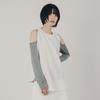 WHIMSY MIND Cocoon Sleeveless Blouse_Ivory