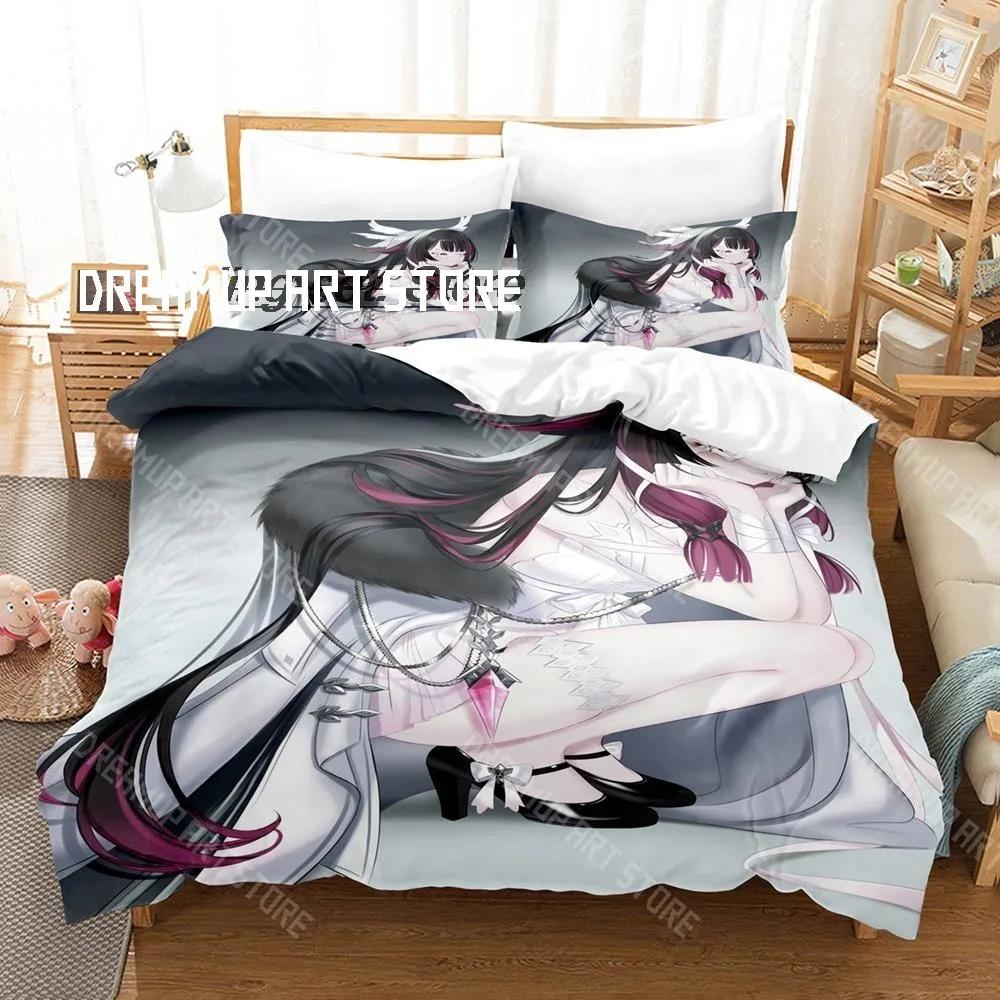3D Print Genshin Impact Colombina Damselette Bedding Set Single Twin Full Queen King Size Bed Set Aldult Kid Bedroom Duvetcover