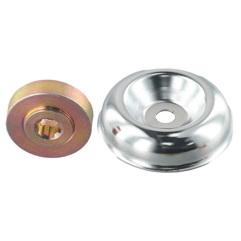 Thrust Plate Guard Washer Home Garden Power Tool Parts Rider Plate Thrust Washer Part Kit 4pcs Adapter Brade Brush