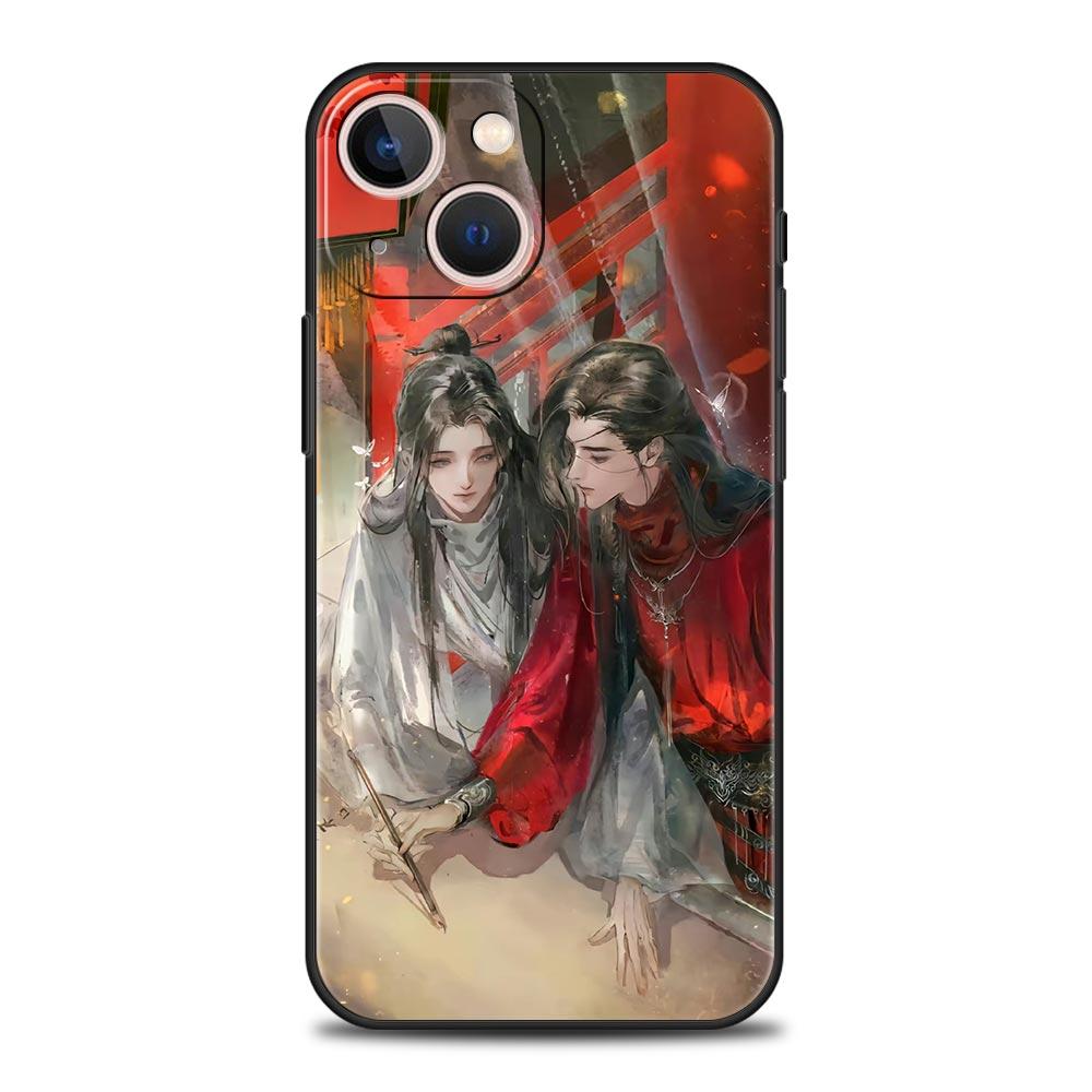 Xie Lian Hua Cheng Heaven Official's Blessing Phone Case For iPhone 16 15 14 11 Pro Max 12 13 7 8 Plus X XR XS SE 2020 Cover