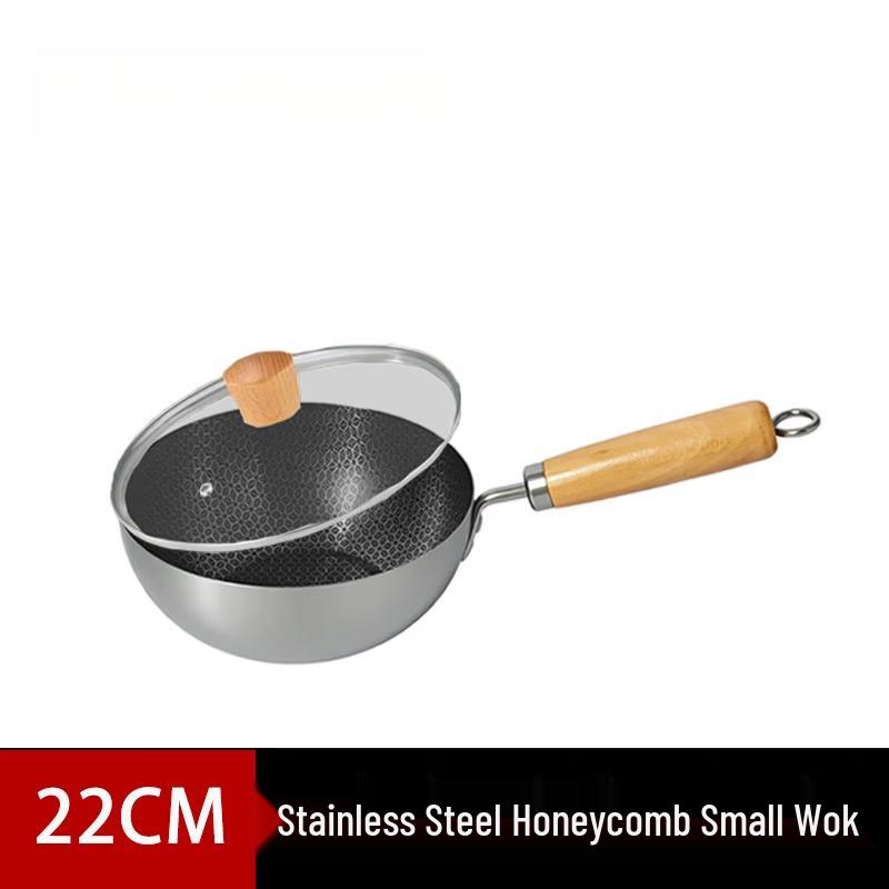 

Zhi Shi 22CM Non-stick Stainless Steel Yukihira Pot